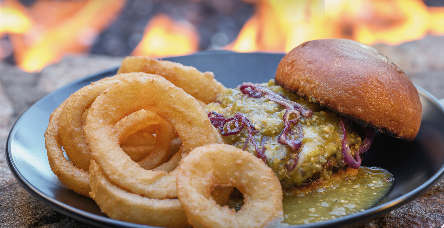 Hatch Burger at Hatch Southwest Kitchen in Carmel California