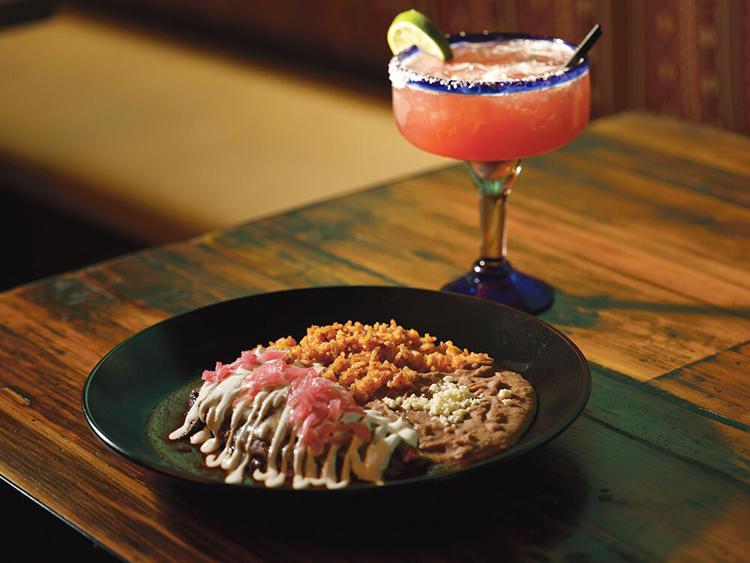 Red Chile Enchiladas at Hatch Southwest Kitchen in Carmel California